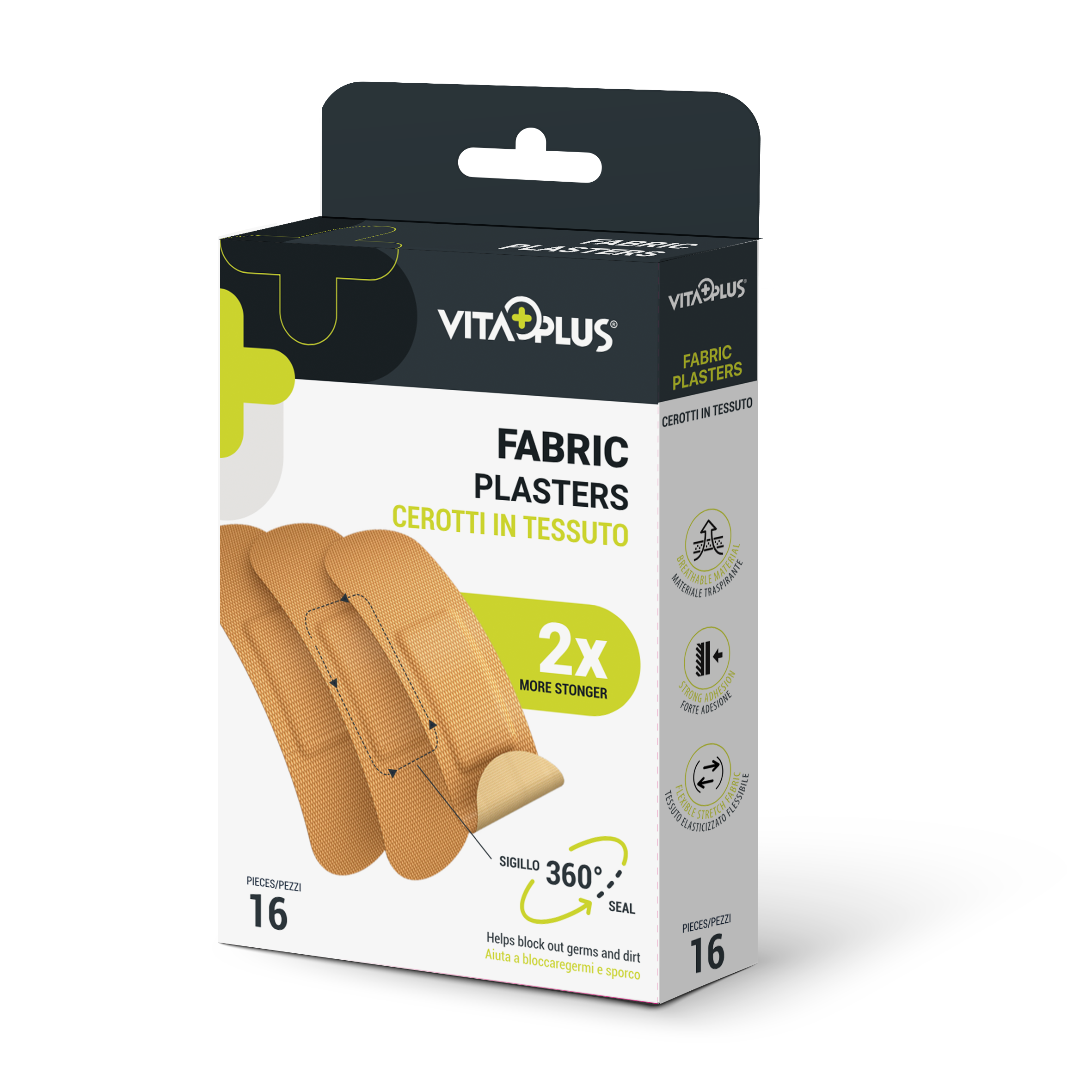 VitaPlus Fabric Plasters Classic (16PCS)