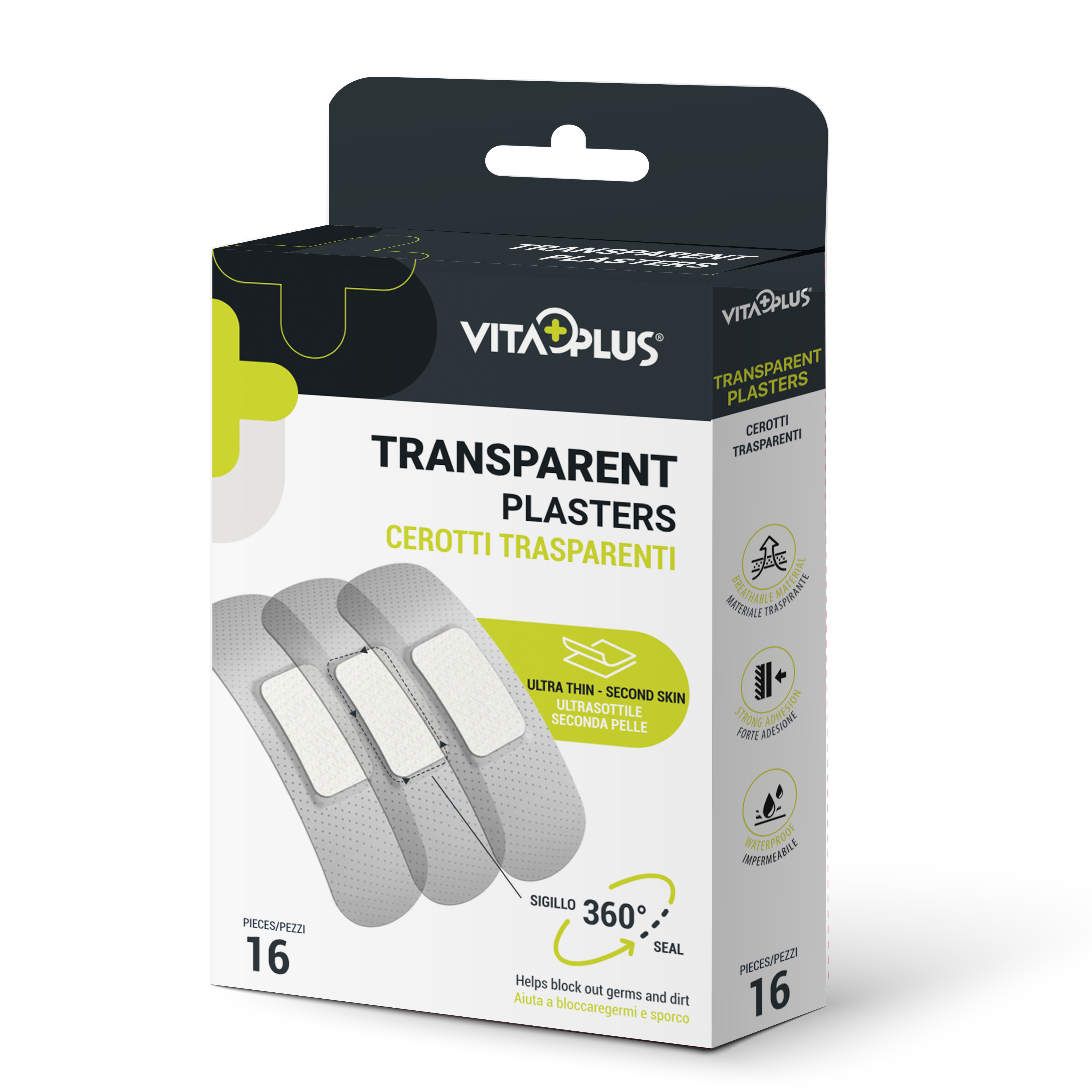 VitaPlus Transparent Plasters (16PCS)