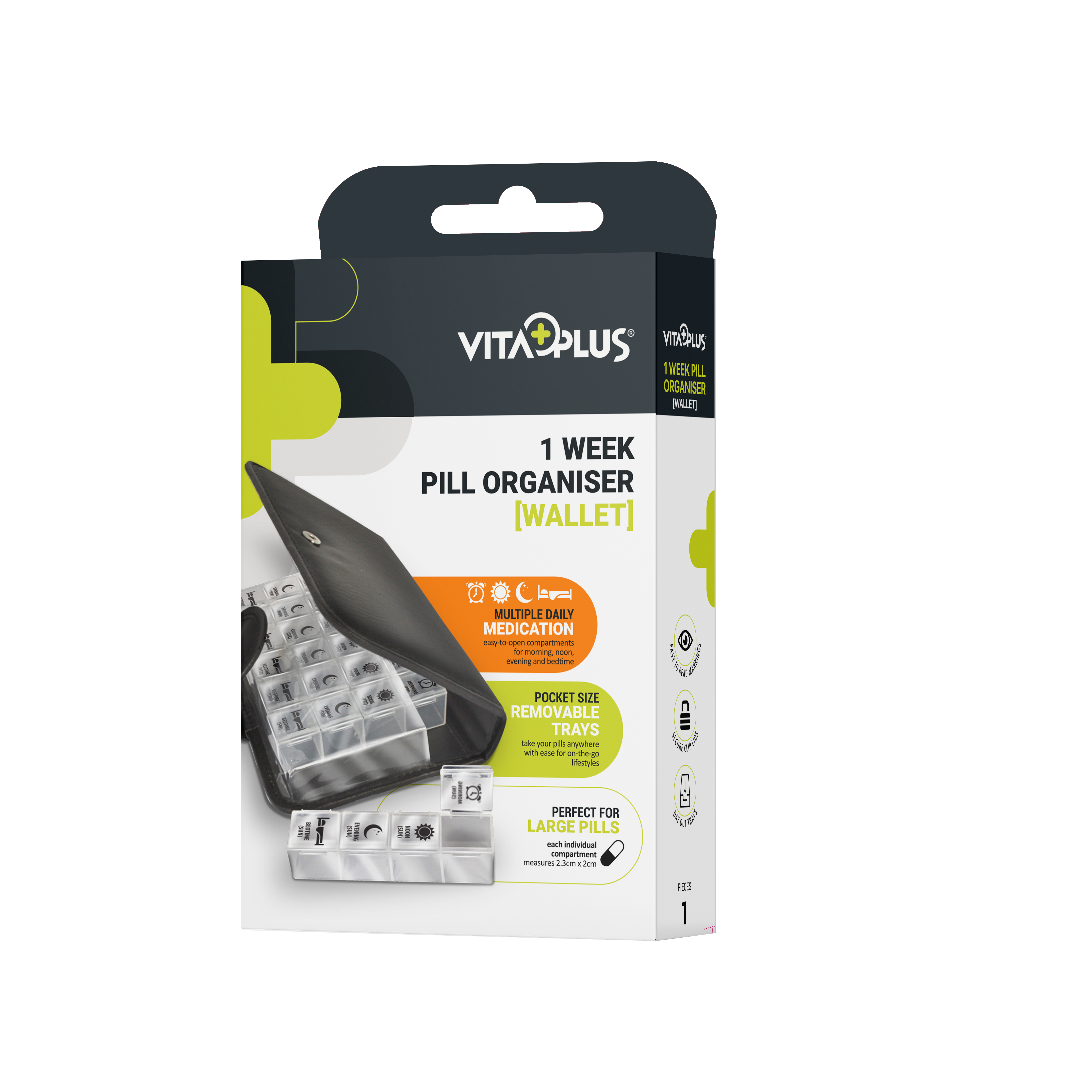 VitaPlus Pill Box One Week (Wallet)