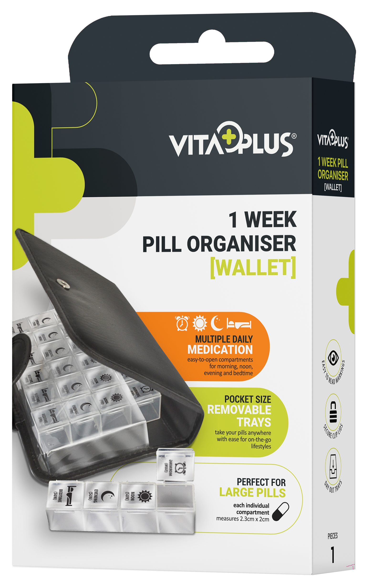 VitaPlus Pill Box One Week (Wallet)