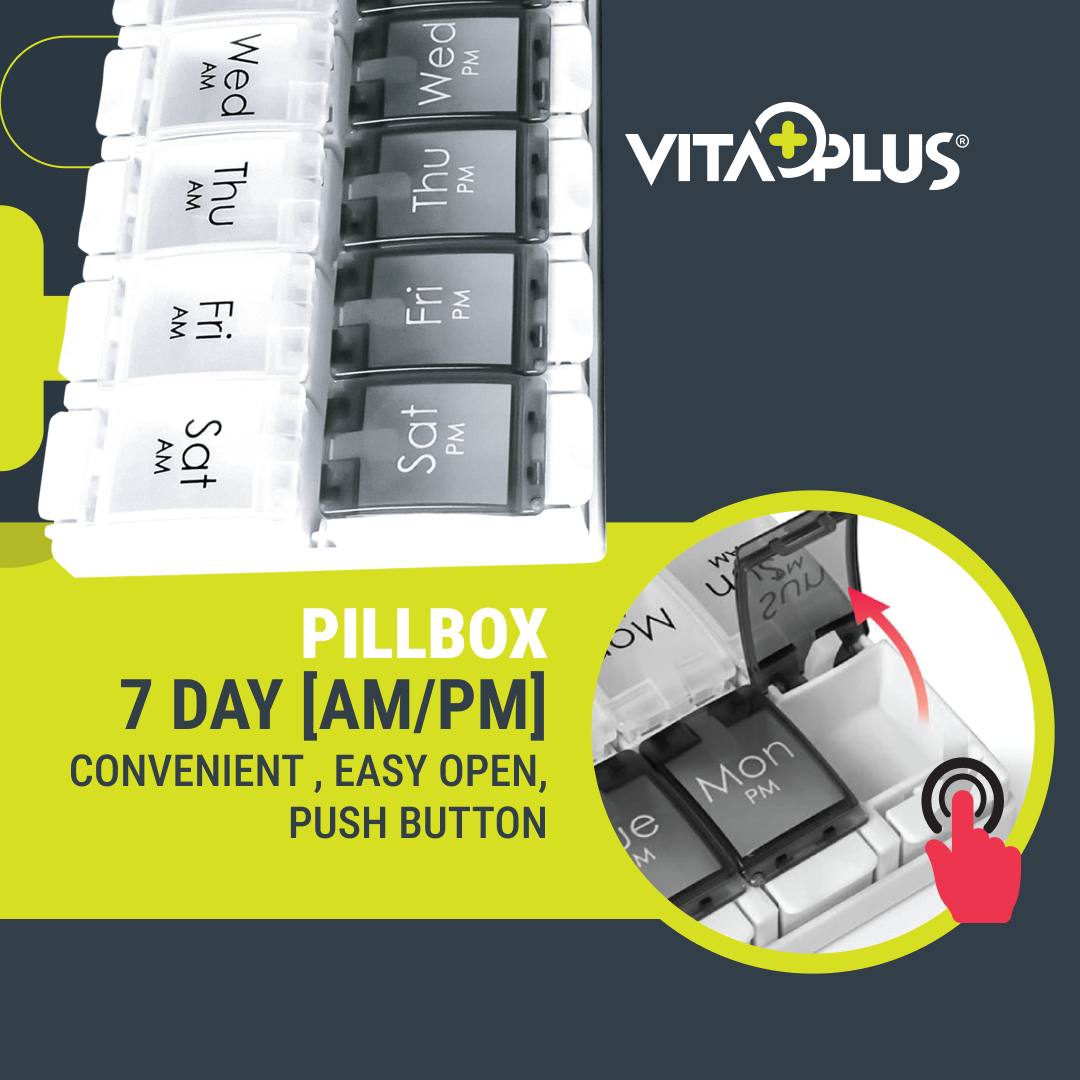 VitaPlus Pill Box Seven Day (AM/PM)