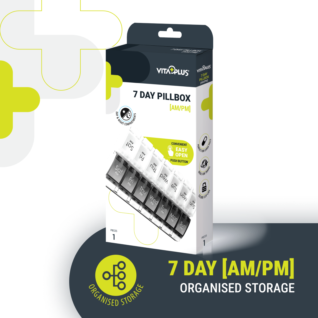 VitaPlus Pill Box Seven Day (AM/PM)