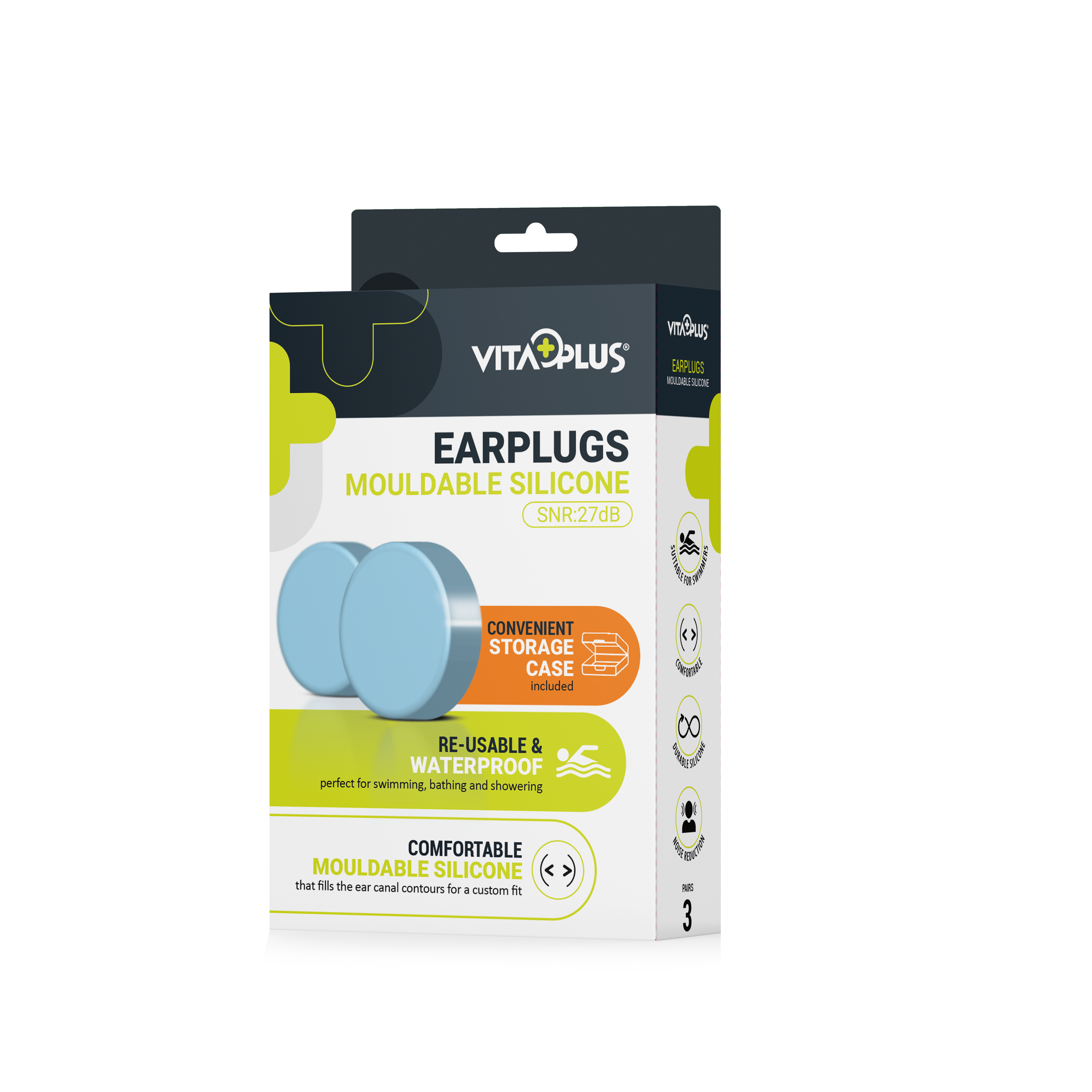 VitaPlus Earplugs (3 Pairs)