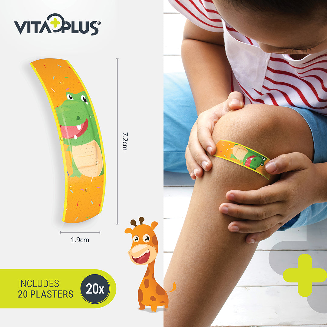 VitaPlus Waterproof Kids Plasters (20PCS)